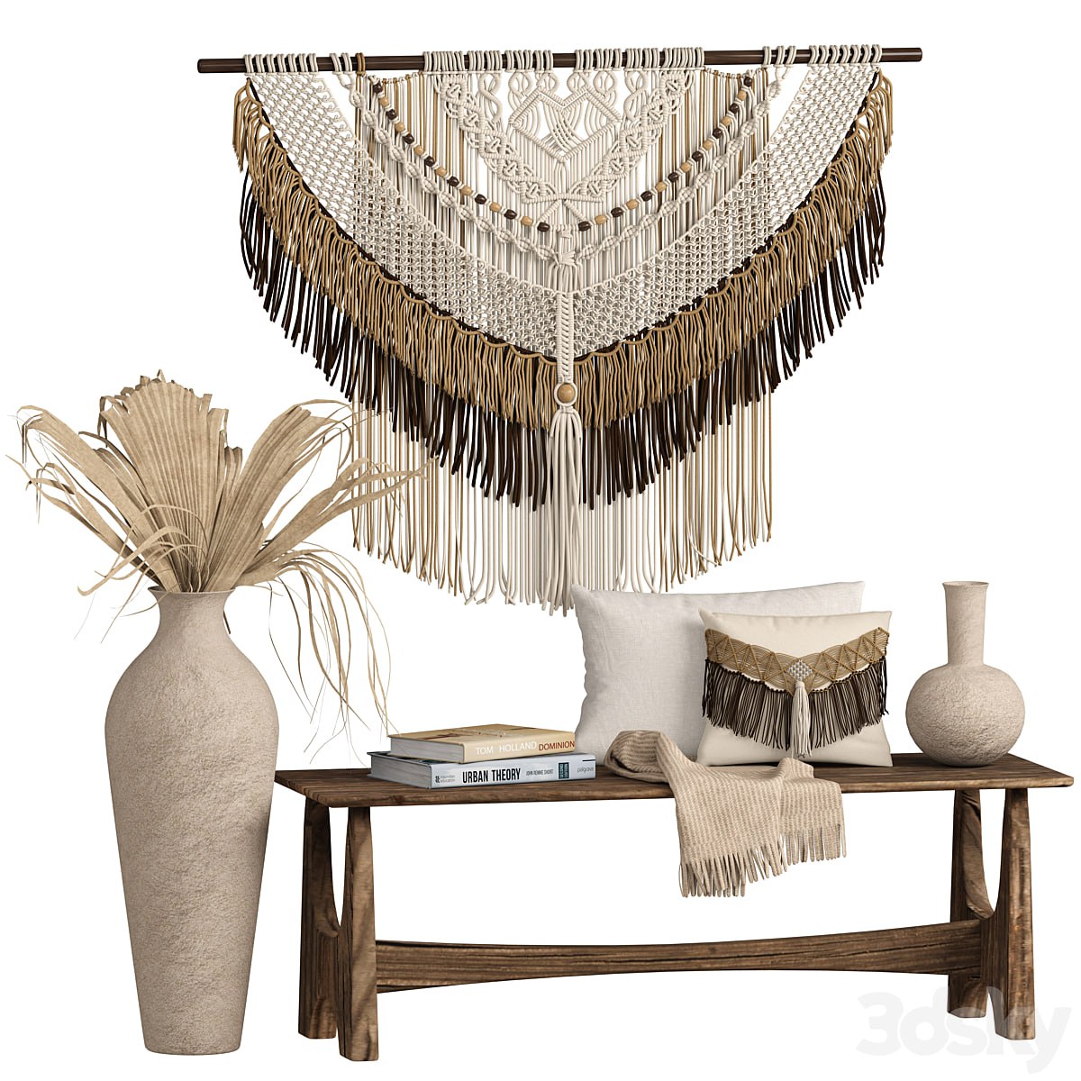 macrame decor set 01