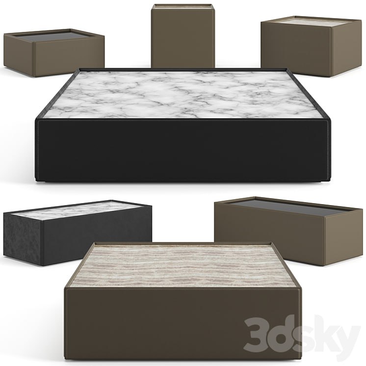 Minotti Side coffee tables set