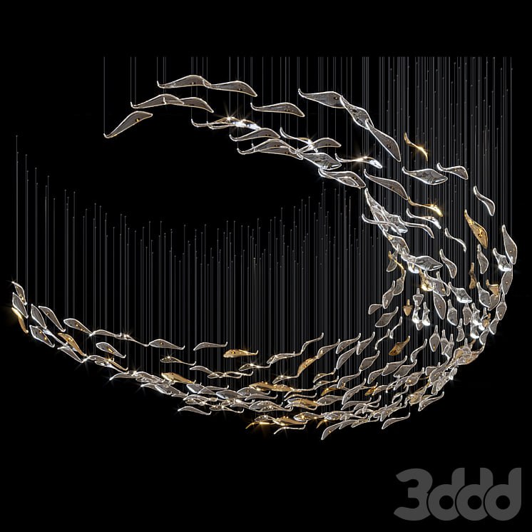 Hanging arrangement Vargov Design - Swarm