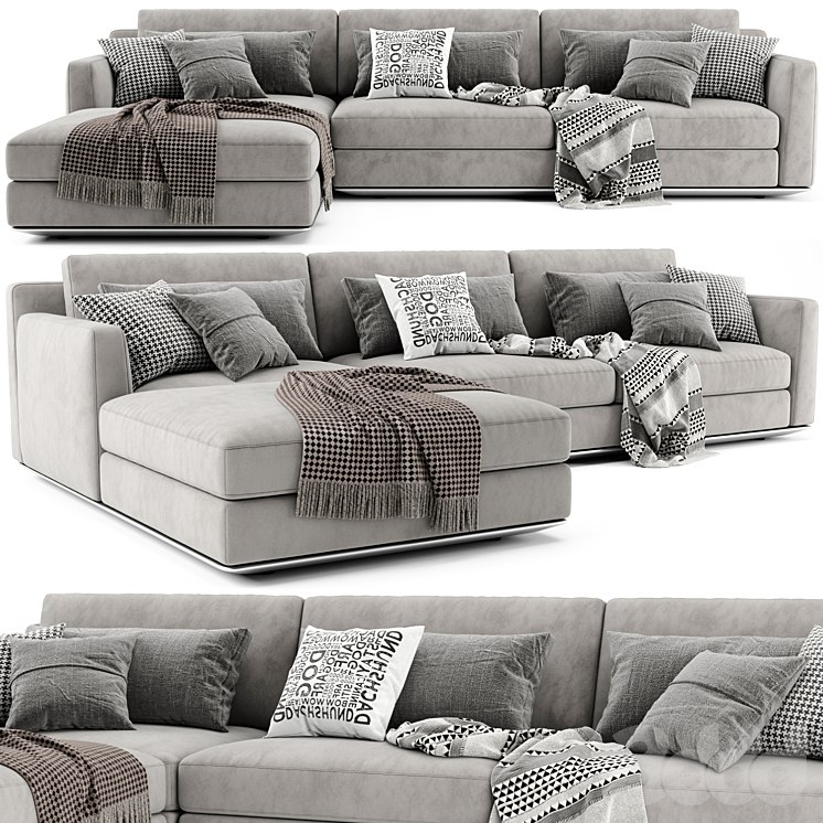 Horm Ellington Chaise Longue Sofa