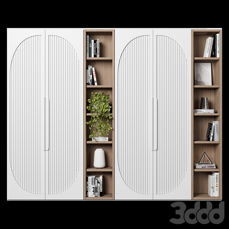 Cabinet with shelves 11