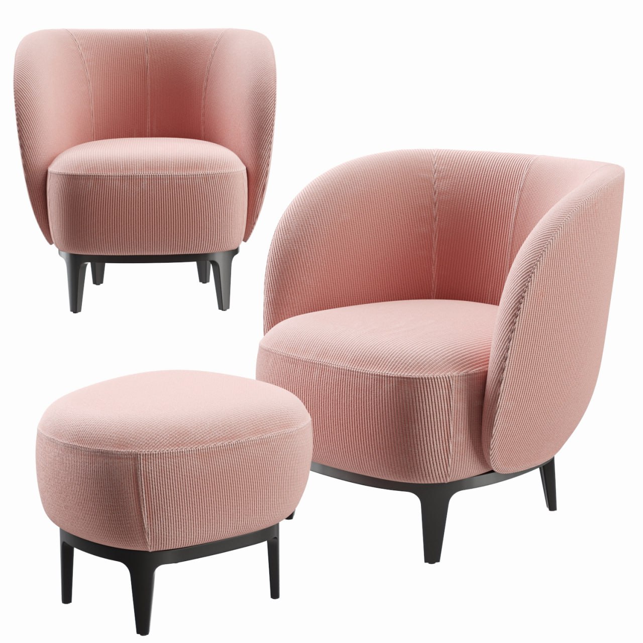 Armchair ligne roset SOUFFLOT