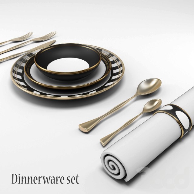 Design dinnerware set
