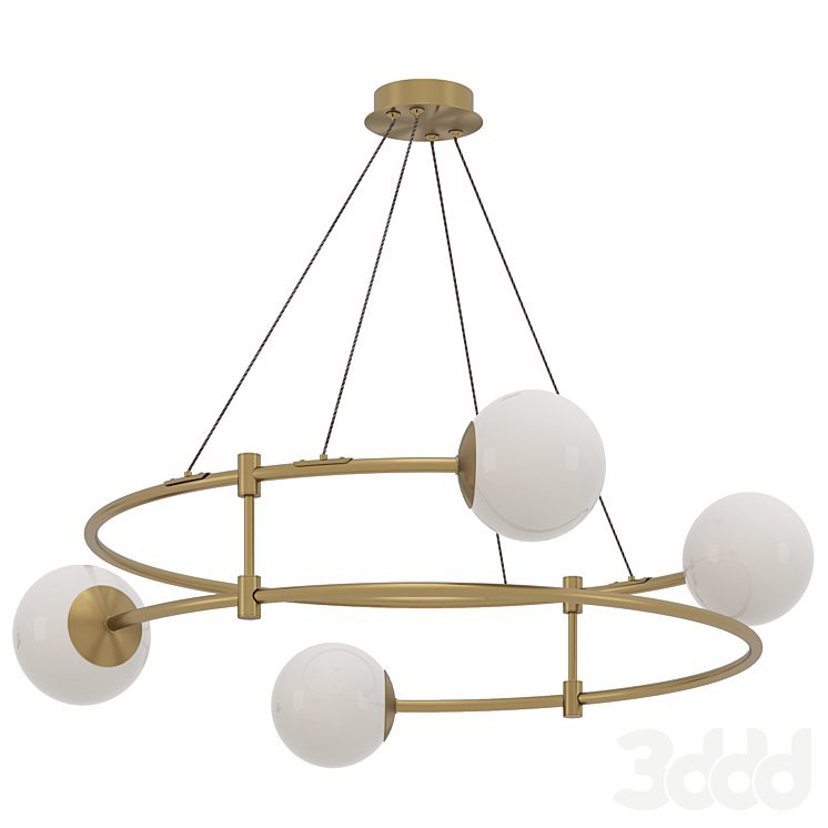 Hanging chandelier Maytoni Balance MOD317PL-04G
