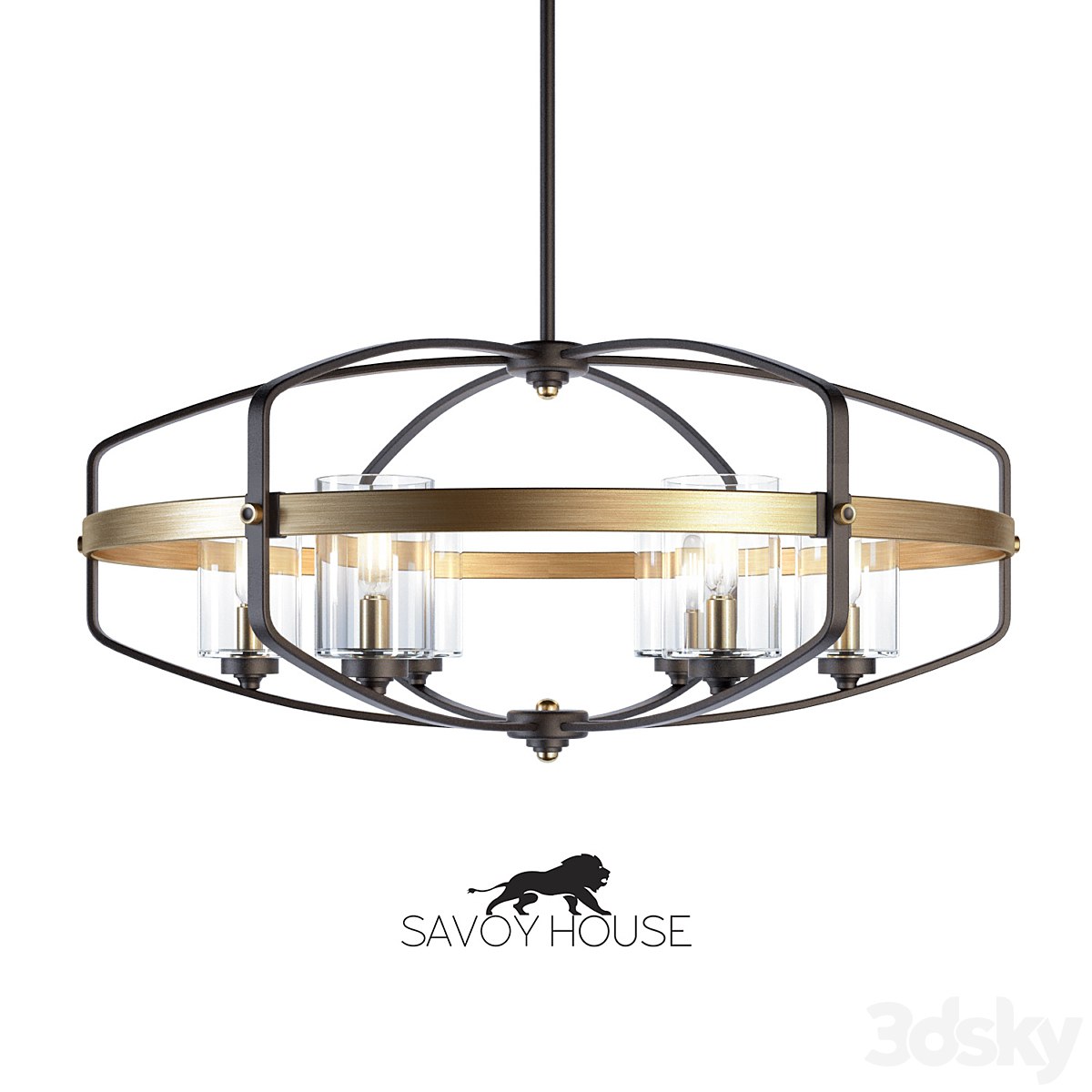 Chandeliers of Kirkland from Savoy House Europe