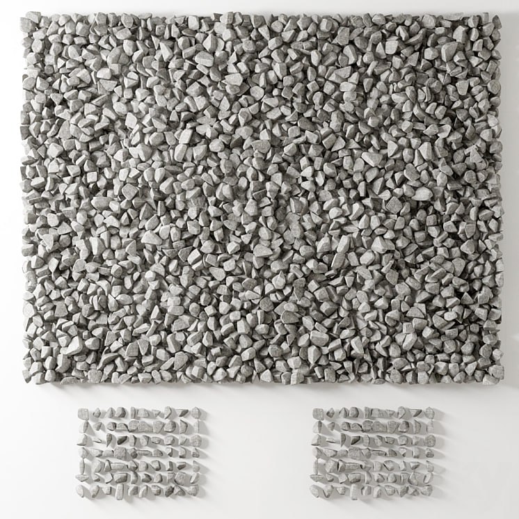 Gravel splinter decor Big kit n2 / gravel chip for decor