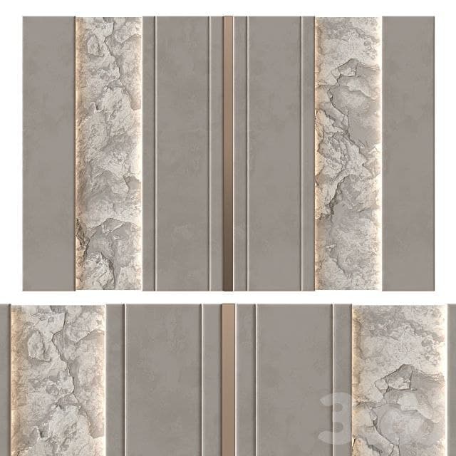 Wall rock panel №4