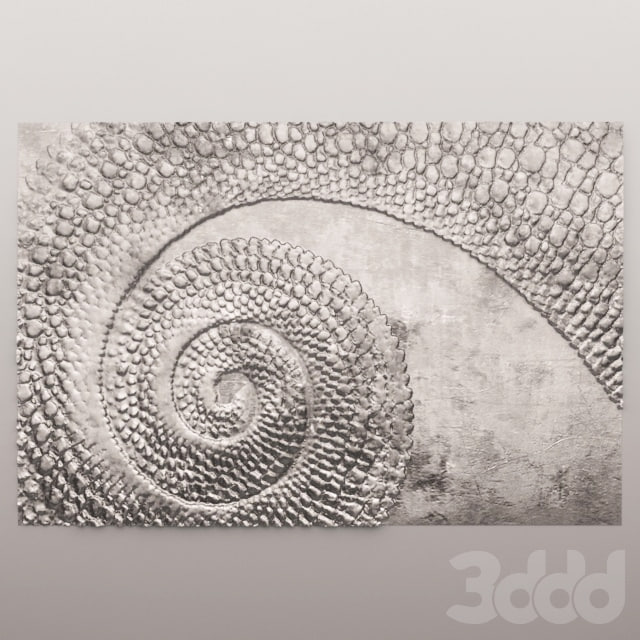 Decor for wall. Panel.