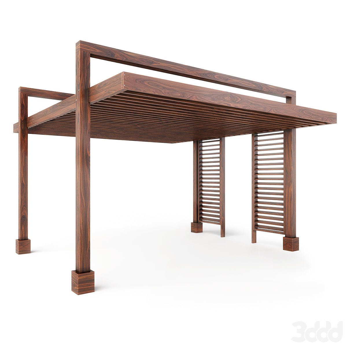 The LA Modern Pergola (Forever Redwood)