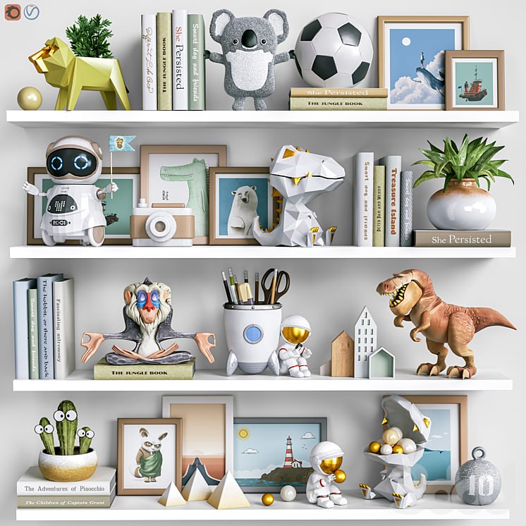 Toys and furniture set 115