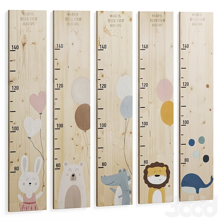 Children's measuring bar