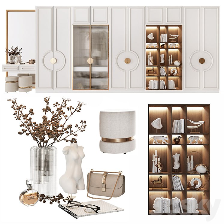 The composition in the hall_111