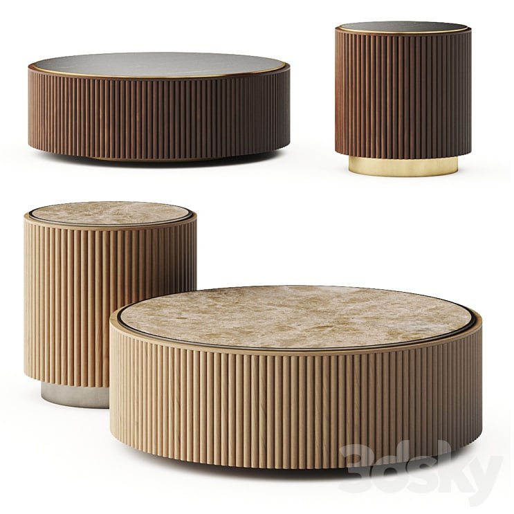 Ana Roque Plum Coffee Tables