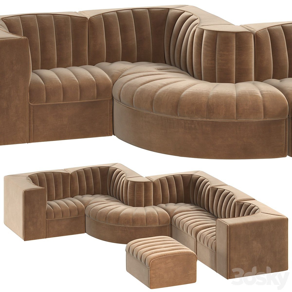 Arflex sofa 9000 Modular set