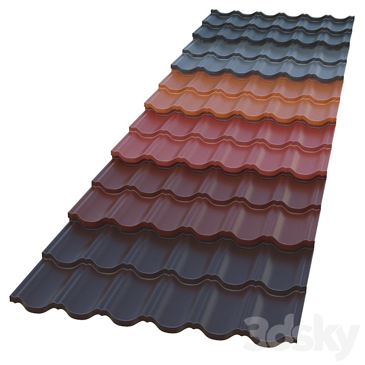 Metal tile FINNERA Ruukki