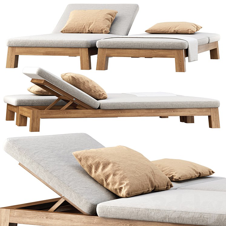 GIJS Sun lounger by Piet Boon / -fu