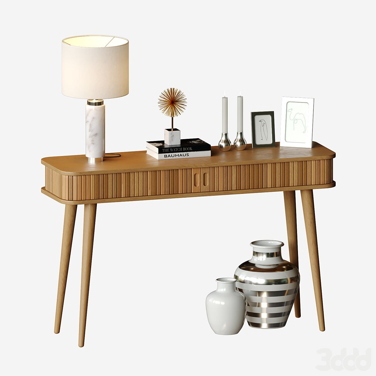 Decorative set in Scandinavian style