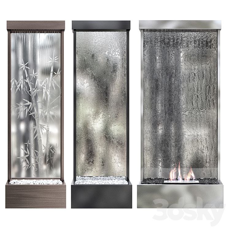 Wall watter waterfall 3