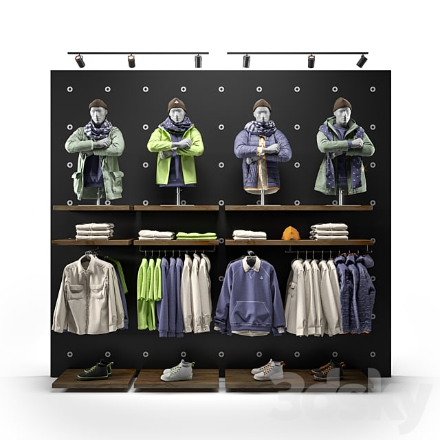 clothes shop outdoor clothing 01