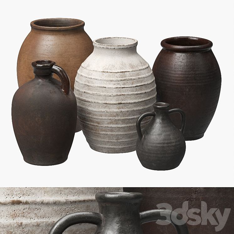 Ceramic vases
