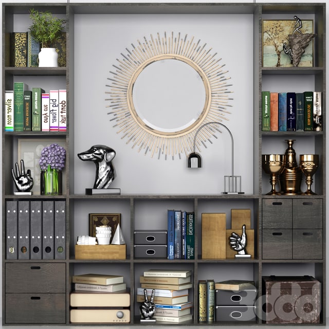 Wardrobe with decor 5