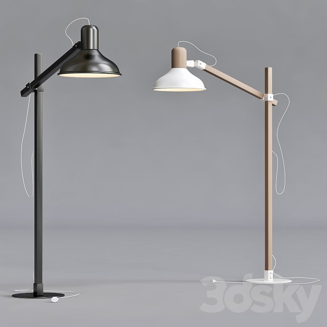 Floor lamp - Nowodvorski 6534 WOOD BOY