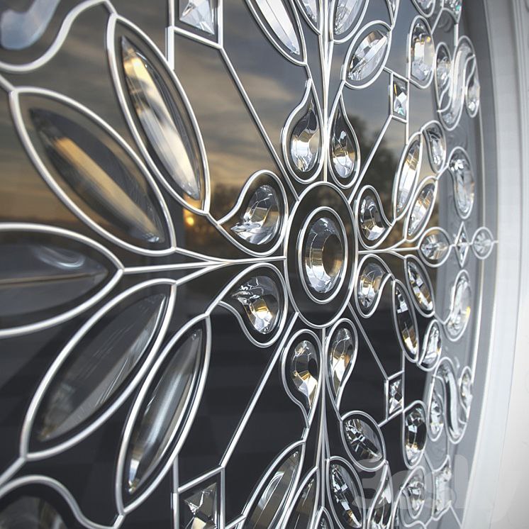 Bevelsy, round window