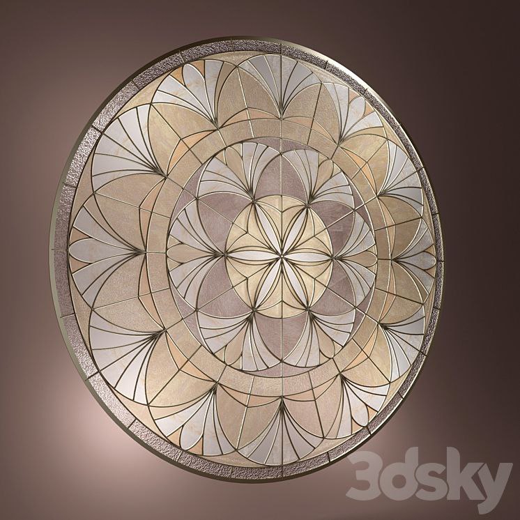 stained-glass window