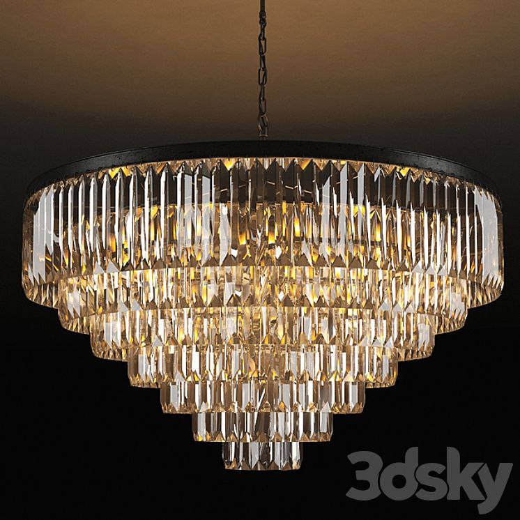 GRAMERCY HOME - ADAMANT 7 RING CHANDELIER CH015-33-ABG