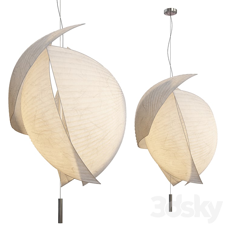 VOILES - Suspended lights from GROK