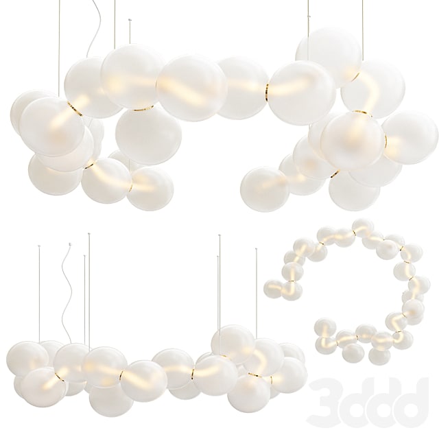 Mathieu Lehanneur Pearls Chandelier