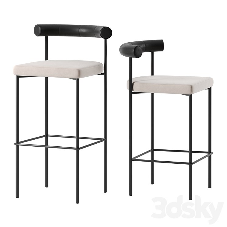 Kashmir bar Stools by Resident