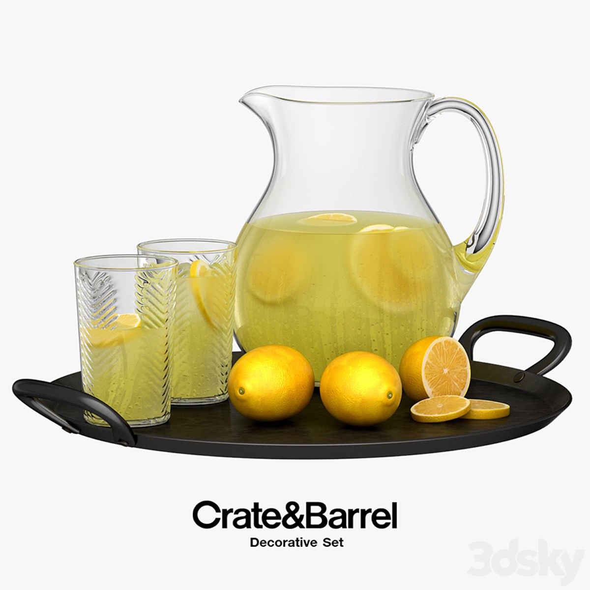 Crate & Barrel - Decorative Set