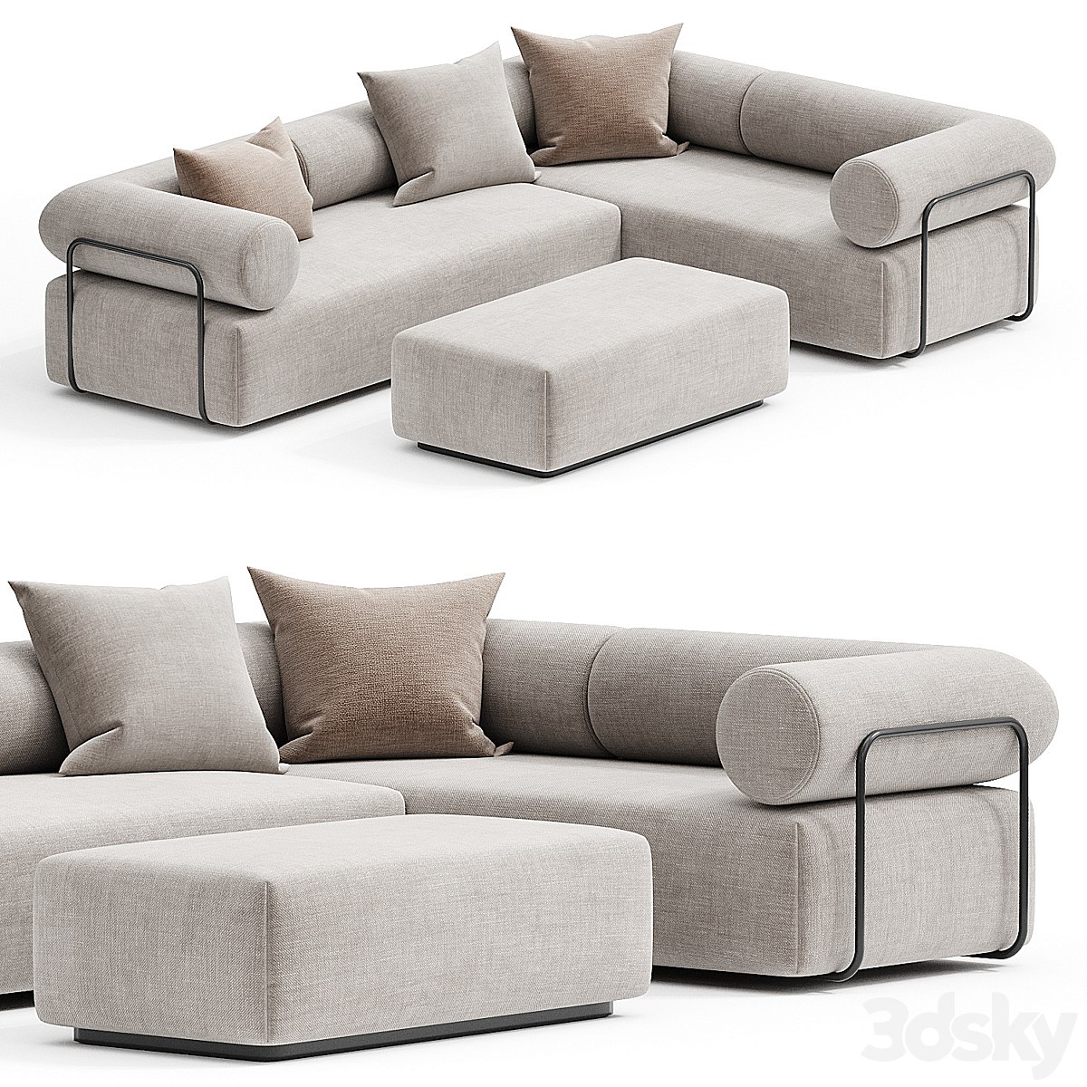Mokumuku Sitzgruppe Amalfi Sofa