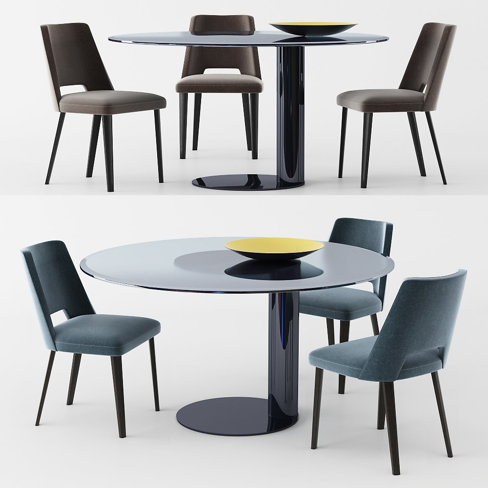 Gallotti&Radice table and chair Oto Thea