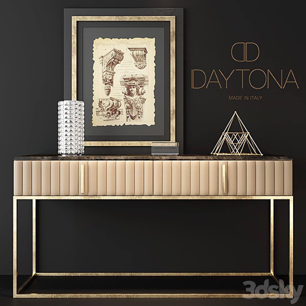 "DAYTONA" ANGELINA - CONSOLE TABLE