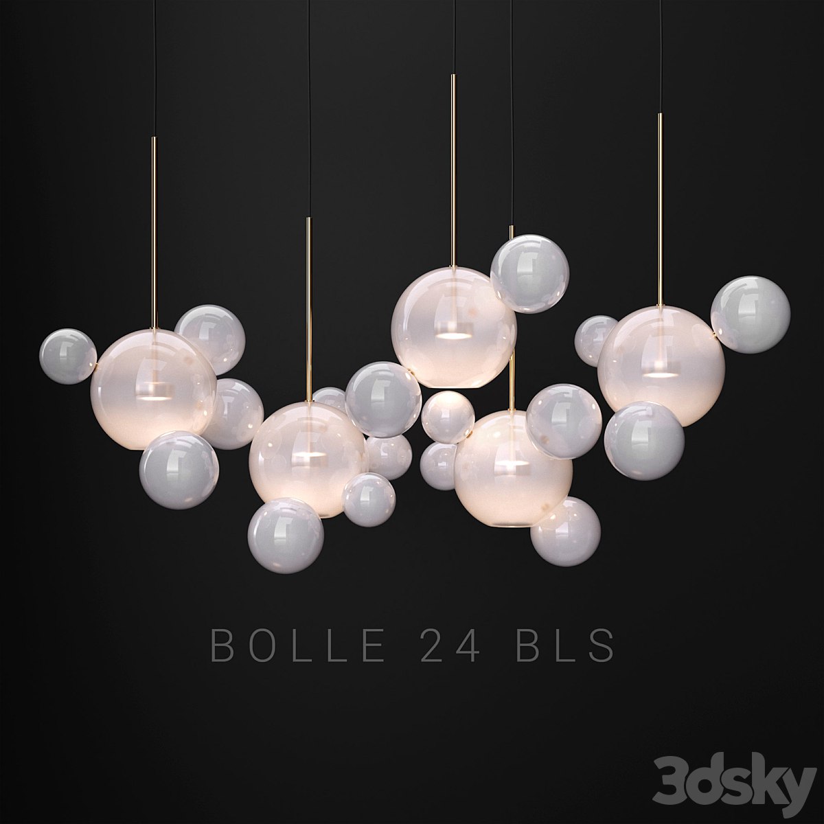 Giopato & Coombes Bolle 24 Bubble 2 Frost/gold