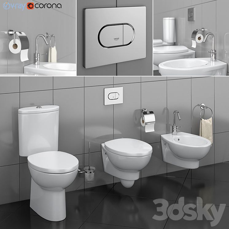 WC and bidet Hatria | Erika Pro