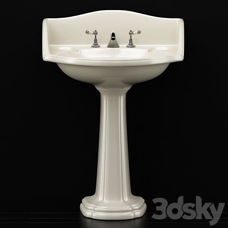 Devon & Devon OXFORD Pedestal washbasin