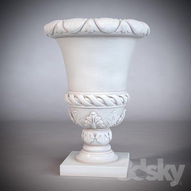 Vase Gesso
