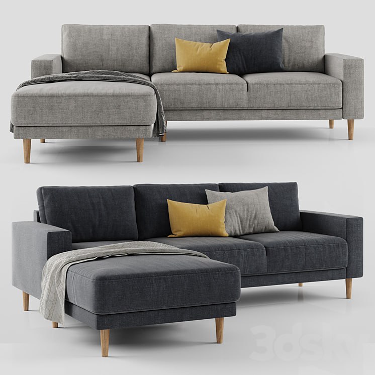 JYSK EGENSE chaise longue sofa