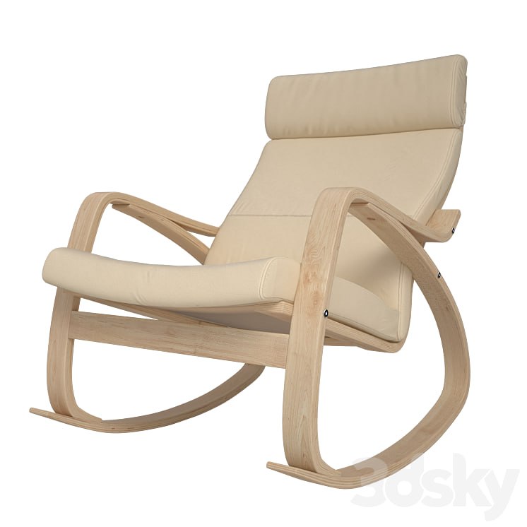Rocking chair Poeng IKEA