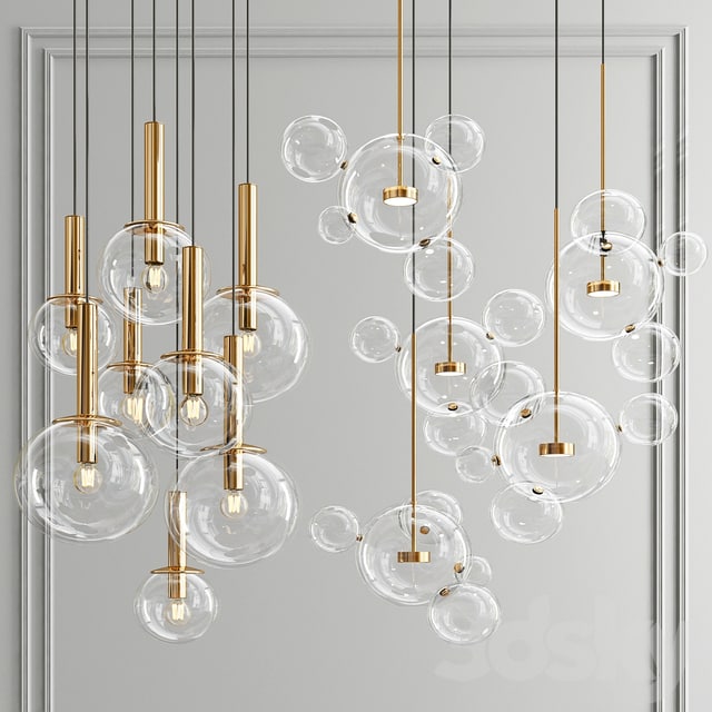 Sonneman & Giopato Bolle Chandelier