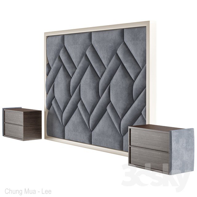 Wall Headboard Collection № 025