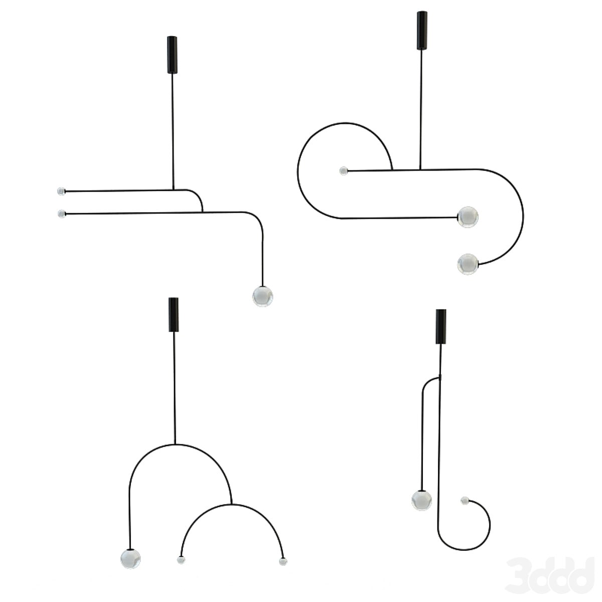 Ma Mobile Chandelier Collection