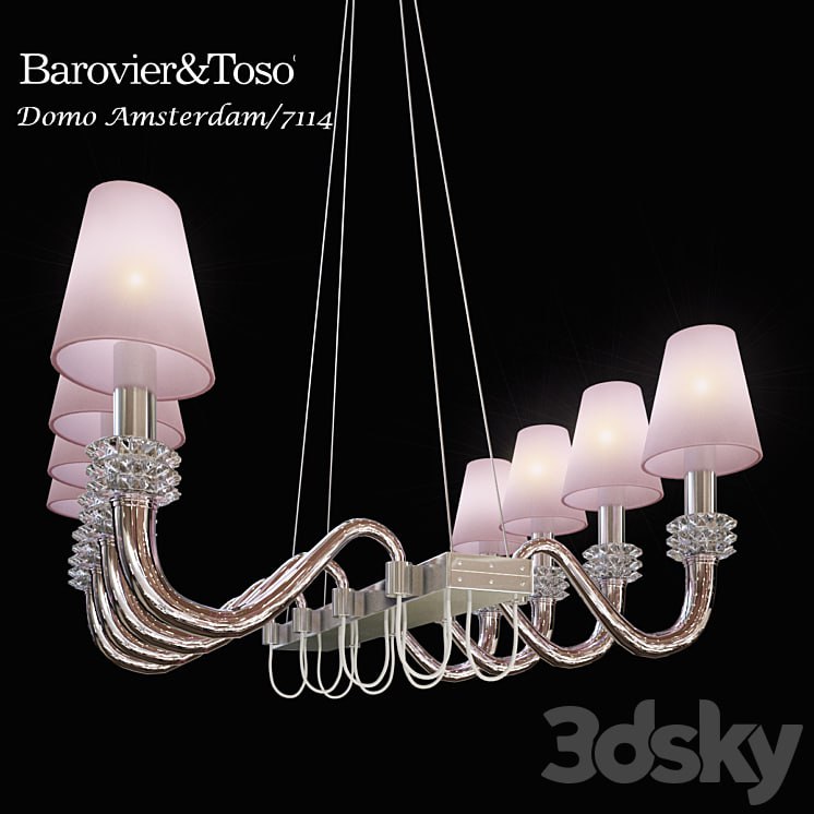 Chandelier Barovier & Toso Domo Amsterdam 7114