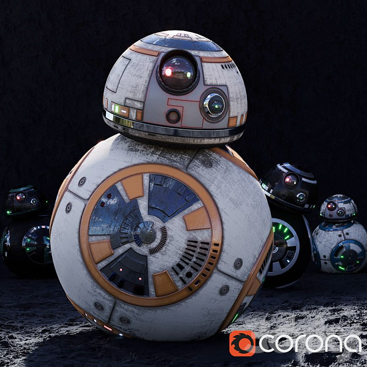 BB8_HighPoly (HD) _StarWarsDroid