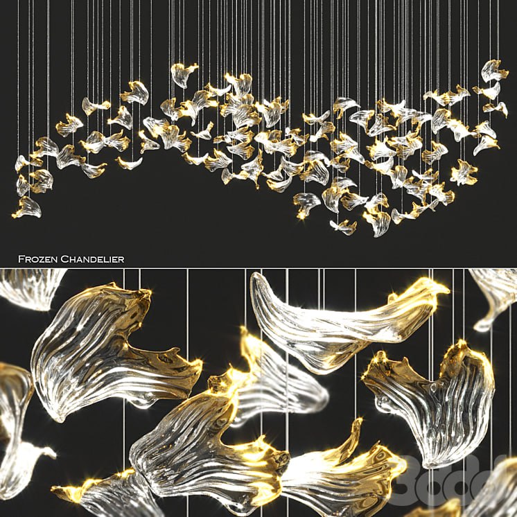 Frozen Sans Souci Chandelier By Barbora