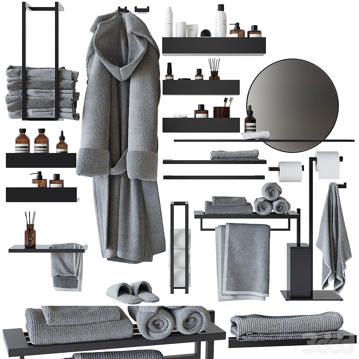 Decorative bathroom set 13