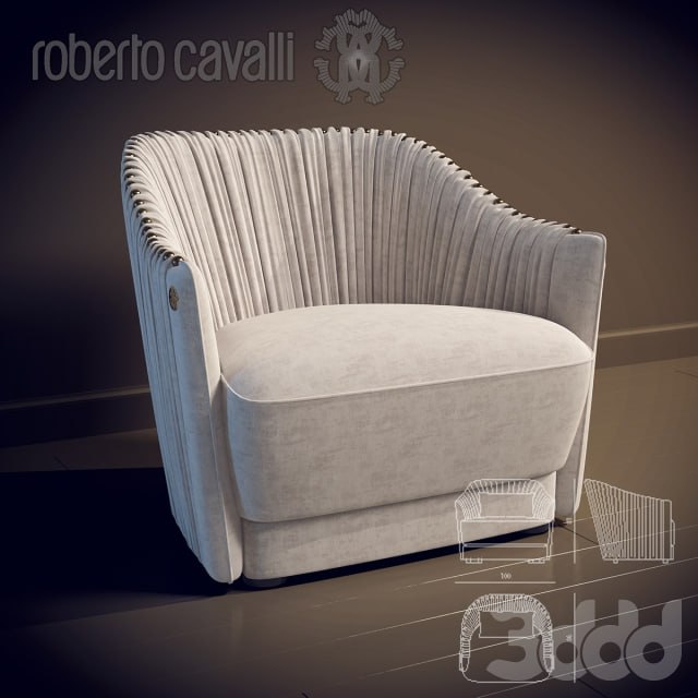 Armchair Sharpei Roberto Cavalli